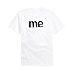 First Impressions Mens Dad & Baby Mini-Me Graphic T-Shirt, White, L/XL, DM